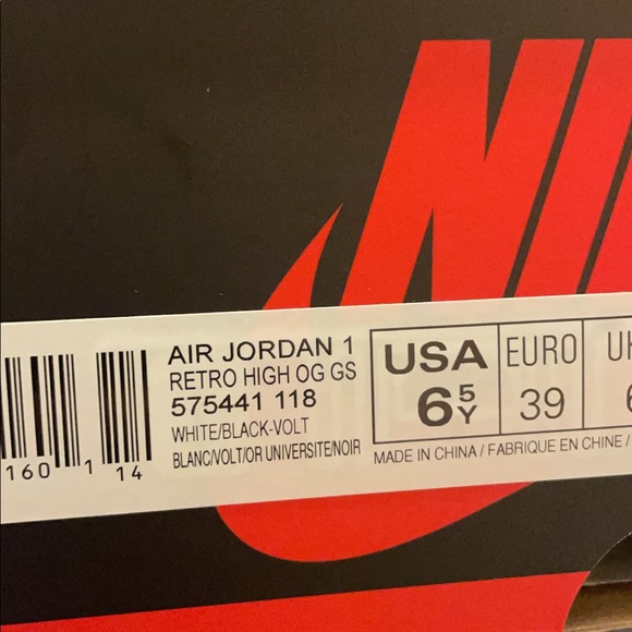 Air Jordan 1 Retro High OG GS brand new - Picture 3 of 3